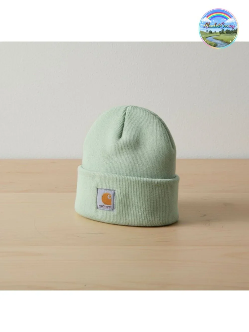 Knit Cuffed Beanie Winter Hat Workwear Solid Skull Cap Adult